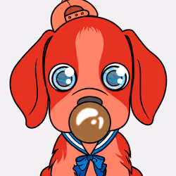 Bubblegum Puppy #6630