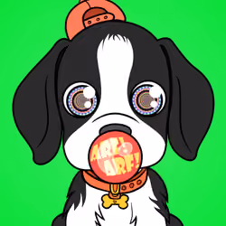 Bubblegum Puppy #1482