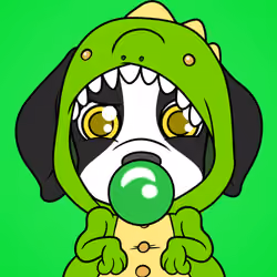 Bubblegum Puppy #9832