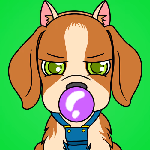 Bubblegum Puppy #1722