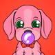 Bubblegum Puppy #8700