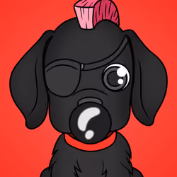 Bubblegum Puppy #1484