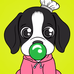 Bubblegum Puppy #9536