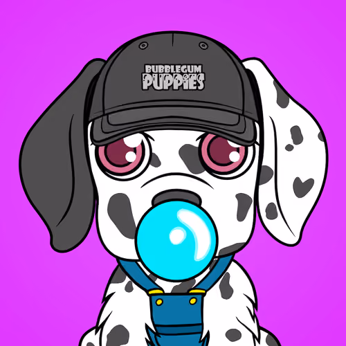 Bubblegum Puppy #9389