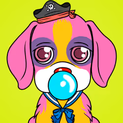 Bubblegum Puppy #6529
