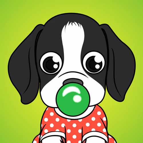 Bubblegum Puppy #3448