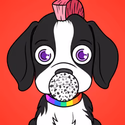Bubblegum Puppy #3374