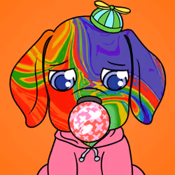 Bubblegum Puppy #6987
