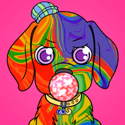 Bubblegum Puppy #2246