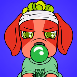 Bubblegum Puppy #7854