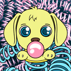 Bubblegum Puppy #8930