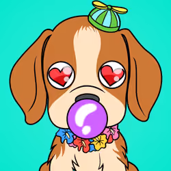 Bubblegum Puppy #5821
