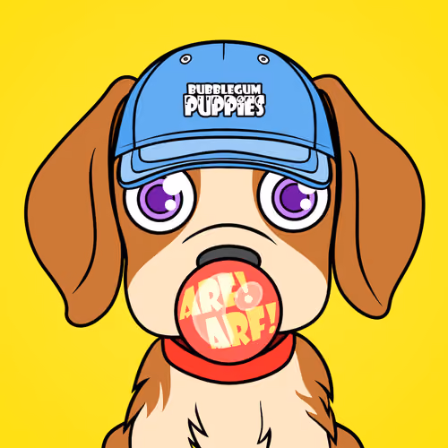 Bubblegum Puppy #1698