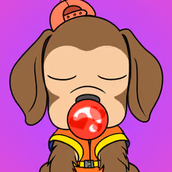Bubblegum Puppy #1384