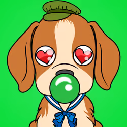 Bubblegum Puppy #6877