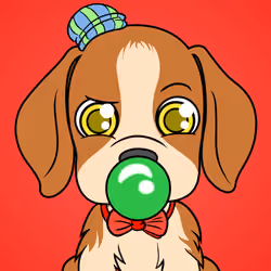 Bubblegum Puppy #7856