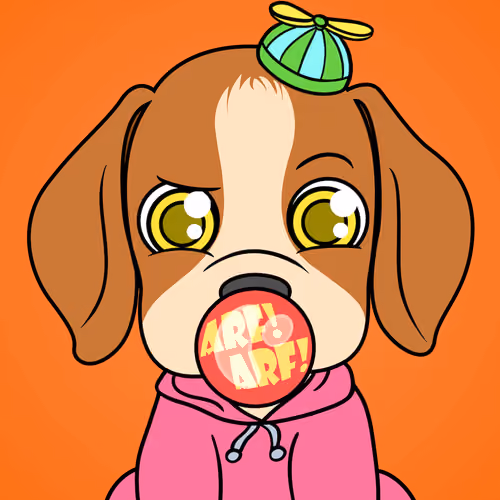 Bubblegum Puppy #6216