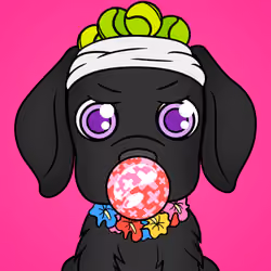 Bubblegum Puppy #6965