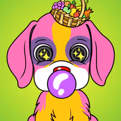Bubblegum Puppy #1734