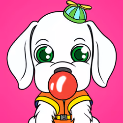 Bubblegum Puppy #6169