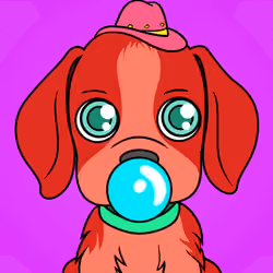 Bubblegum Puppy #7745