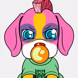 Bubblegum Puppy #9450