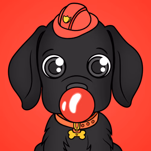 Bubblegum Puppy #8417