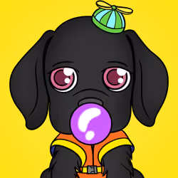 Bubblegum Puppy #7555