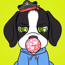 Bubblegum Puppy #7036