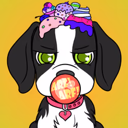 Bubblegum Puppy #9281