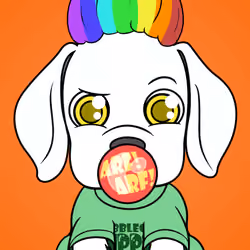 Bubblegum Puppy #9542