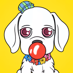 Bubblegum Puppy #1044