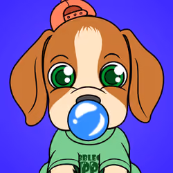 Bubblegum Puppy #8690