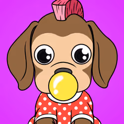 Bubblegum Puppy #5575