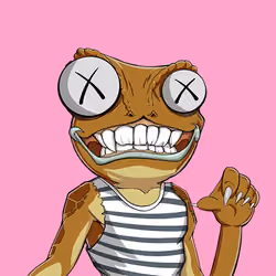 Crazy Lizard Army #9006