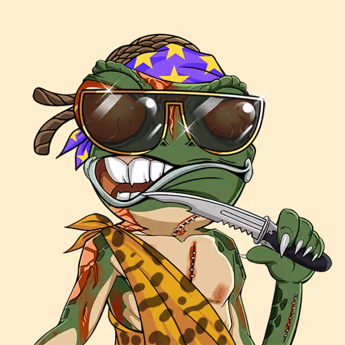 Crazy Lizard Army #1551