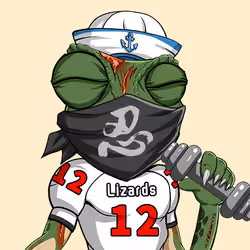 Crazy Lizard Army #6566