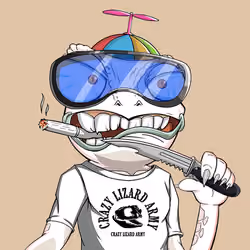 Crazy Lizard Army #5560
