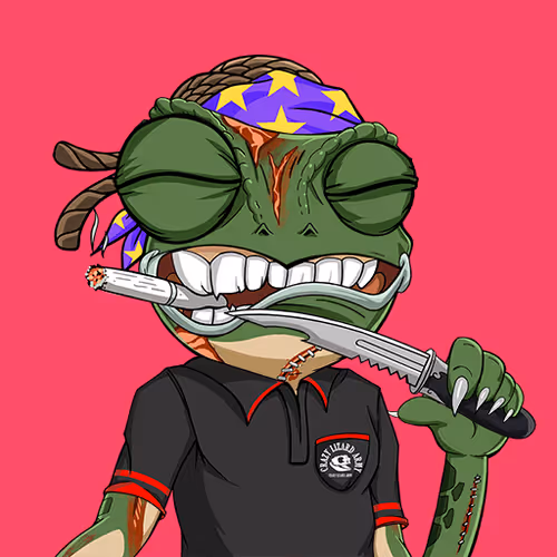Crazy Lizard Army #9959