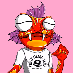 Crazy Lizard Army #2864