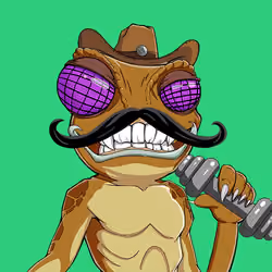 Crazy Lizard Army #2549