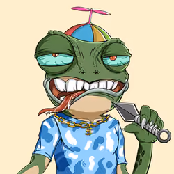 Crazy Lizard Army #3707