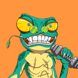 Crazy Lizard Army #3028