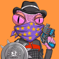 Crazy Lizard Army #6166