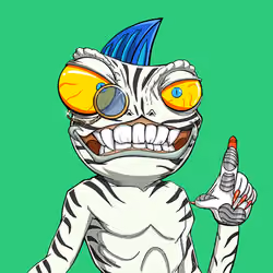Crazy Lizard Army #1065