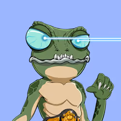 Crazy Lizard Army #4601