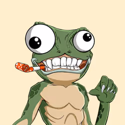 Crazy Lizard Army #1598