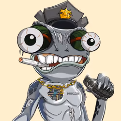 Crazy Lizard Army #1806