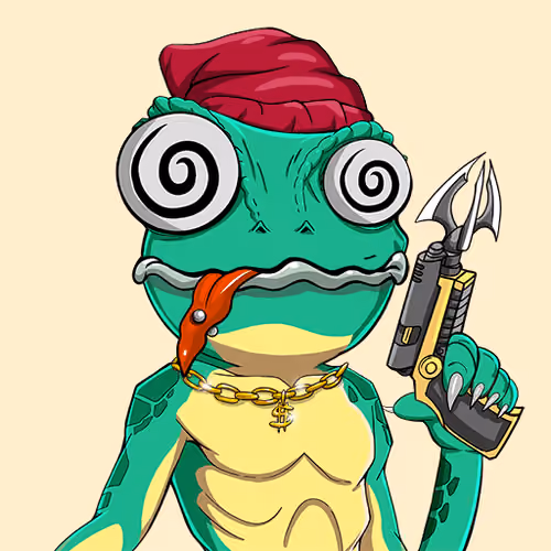 Crazy Lizard Army #3009