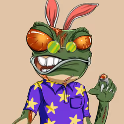 Crazy Lizard Army #6934